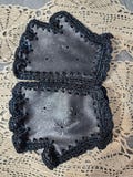 Leather driving fingerless gloves woman