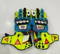 VR46 Dainese Motorbike Racing Gloves Genuine Leather – Durable & Protective Motorcycle Gear