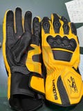Suzuki GSXR Motorcycle Racing Gloves Genuine Leather – Durable & Protective Motorcycle Gear