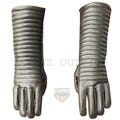 Handmade Leather Darth Vader Gloves – Custom Black Mandalorian Cosplay Costume Gloves