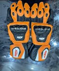 KTM Motorcycle Leather Racing Gloves Motorbike Riding Gloves