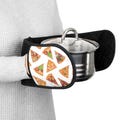 Fun Pizza Pattern Oven Mitts for Home Chefs, Unique Kitchen Gift, Cooking Accessories, Housewarming, Baking Essentials