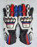 Yamaha Leather Motorcycle Gloves Biker MotoGP Racing  Protection Gloves