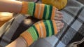 Coraline fingerless gloves hand knit cozy gift for her teen girl kids Birthday or Christmas present