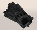 Women's Leather Driving Gloves in Black | Premium Soft Leather Gloves for Women | Elegant Black Driving Gloves