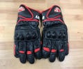 Ducati black red leather biker glove CE approved protection cowhide leather motorcycle racing glove road safety gear best for Ducati lover