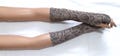 Snake Skin Imitation,Knitwear,Jersey,Grayish Brown,Iridescent,Thin,Soft,ComfortableBoho,Hippie,Sleeves with Thumb Holes. IDEAL for HER