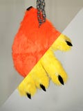Giant Claws Bag - Shaggy Neon Orange (Preorder)