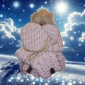 Beanie/Mitten Bundle Chunky Style Wool Blend