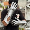 Knight Cosplay Gauntlets – Medieval Armor Gloves for Renaissance Faire, LARP & Fantasy Festivals