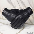 Handmade Genuine Sheepskin Gloves, Genuine Leather, Winter Gloves, Driving Gloves, Fashion Gloves