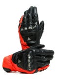 Protective Dainese Style Gloves Motorbike/Motorcycle In Kangaroo With Kevlar /Cowhide With Fleece Leather|Red& Black Racing Gloves