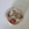Vintage Abon Glove Ring Ornate Clip Holder with Purse Chain Original Box