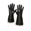 Leather Long-Cuff Medieval Gauntlet Gloves – Handmade Armor Gloves for LARP, Cosplay & Renaissance Fairs