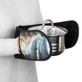 Scenic Oven Mitts, Kitchen Gifts for Home Cooks, Unique Baking Accessories, Elegant Culinary Decor, Perfect for Housewarming and Holidays