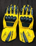 Suzuki GSXR Motorcycle Racing Gloves | Men’s Leather Biker Riding Gloves | Sportbike Protective Motorbike Gear
