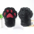 Black Paws | Tiger Paws | Wolf Paws | Costume Handpaws | Cat Paws | Free Design | Customized Drawings | Furry Handpaws  | Cosplay Costume