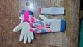 Professional Goalkeeper Gloves with Latex Grip Durable Soccer Goalie Gloves for Adults  Youth Training and Matches