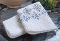 Pulse warmers/Arm warmers-handknitted, beaded accessory