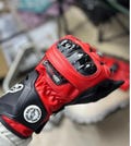 Alpinestars GP Pro Leather Motorcycle Gloves: Cowhide Racing Gloves