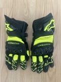 Alpinestars GP Pro Racing Gloves – Premium Motorcycle Protective Gear – CowhideKangaroo Leather Gloves – Track and Street Use|Racing Gloves