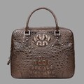 Luxury Genuine Crocodile Leather Briefcase – Men’s Business Handbag & Laptop Bag