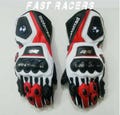 BMW S1000RR Motorbike MOTOGP Racing Leather Gloves - Made In Genuine Cowhide Leather - With Free Shipping