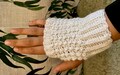 Sparkle kids fingerless Gloves