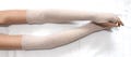 Cashmere,Long,Light beige,Comfortable,Delicate,Hipiie,Boho,Nice,Soft,Warm,Recycling,Fingerless Gloves with Thumb Holes. IDEAL for HER