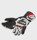 Ducati Leather Motorcycle Racing Gloves, Biker Gear