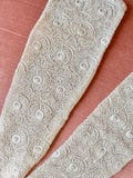 Rare! 1900 French antique Edwardian cuffs - Belle Epoque lace cuffs