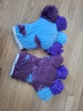 Furry paws