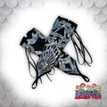 Armored Enchantress Arm Sleeves - Rave Festival Fairy Cuffs