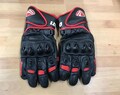 Ducati Leather Racing Glove Carbon Knuckle Protection Black Red MotoGP Gloves Biker Track Sport Gloves Motorcycle Riding Gear Gift For Rider