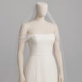Bridal Sleeves | Detachable Off-Shoulder Tulle Straps | Wedding Dress Sleeves | Soft Tulle Bridal Cap Sleeves | Romantic Add-On
