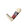 Tartan Hearts PICC Line Cover: CGM, Freestyle Libre, Dexcom , Tattoo, Bicep Sleeve