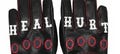 HURT HEAL Pro Wrestler Designer Driving Gloves BLACK Leather with Reverse Stitching Touchscreen Bray Wyatt “The Fiend” Replica